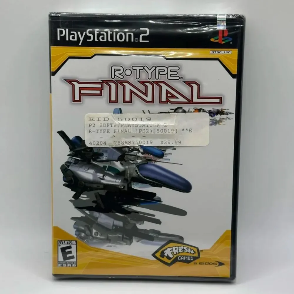 R-Type Final RType Eidos Interactive Sony Playstation 2 PS2 Brand NEW SEALED!